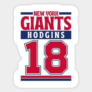 New York Giants Hodgins 18 Edition 3 Sticker